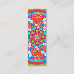 Kaleidoscope - Skinny Card Mini Visitekaartje