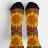 Kaleidoscope Sunflower Socks Sokken (Top)