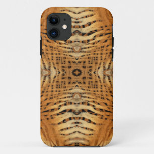 Kaleidoscope Tiger Fur Pattern iPhone 11 Hoesje