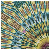 Kaleidoscope Vert Tissu d'Été (Échantillon)