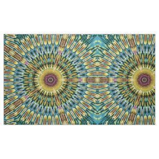Kaleidoscope Vert Tissu d'Été