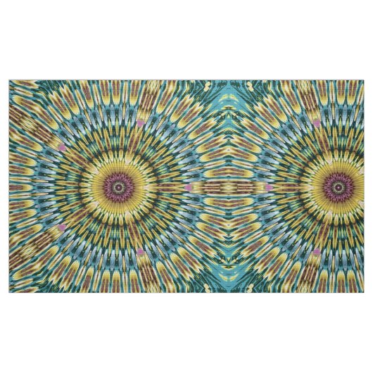 Kaleidoscope Vert Tissu d'Été (Fat Quarter)