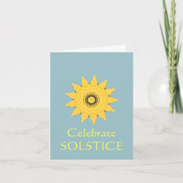 Kaleidoscope Zon Zomer Solstice Uitnodiging