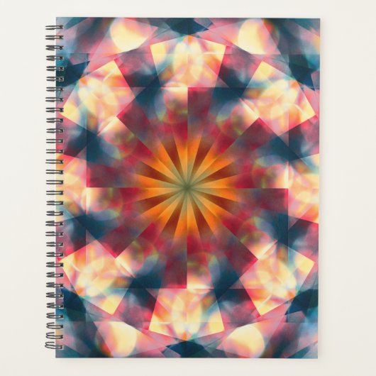 Kaleidoscopique Prismatique Mandala (Devant)