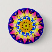 Kaleidoscopisch 070714(2) ronde button 5,7 cm (Voorkant)