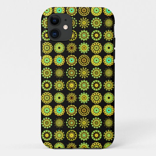 Kaleidoscopisch 110714 - 16 Mandalas Case-Mate iPhone Case (Achterkant)