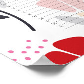 Kalendar Kathrin Legg: Perpetual Evergreen Poster (Hoek)