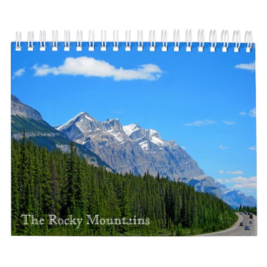 Kalendar the Rocky Mountains, Canada Kalender (Hoes)