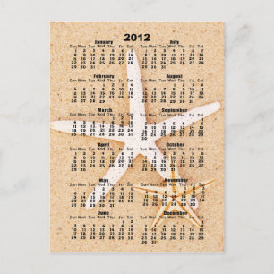Kalender 2012 - Briefkaart van Starfish