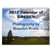 Kalender 2012 van Zweden (Hoes)
