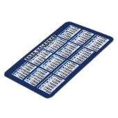 Kalender 2018 (zie beschrijving voor nieuwe versie magneet (Linkerzijde)