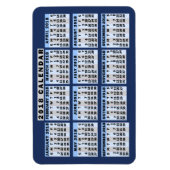 Kalender 2018 (zie beschrijving voor nieuwe versie magneet (Verticaal)