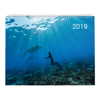 Kalender 2019 - Onder het oceaanoppervlak