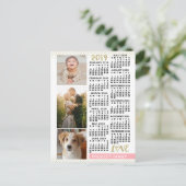 Kalender 2019 (zie beschrijving voor nieuwe versie briefkaart (Staand voorkant)