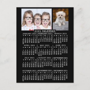 Kalender 2021 (zie beschrijving voor nieuwe versie briefkaart