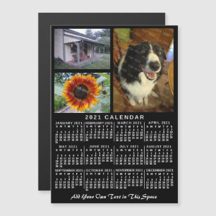Kalender 2021 (zie beschrijving voor nieuwe versie magnetische uitnodiging
