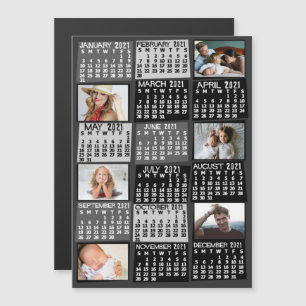 Kalender 2021 (zie beschrijving voor nieuwe versie magnetische uitnodiging