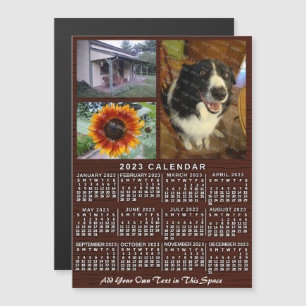 Kalender 2023 (zie beschrijving voor de nieuwste v magnetische uitnodiging