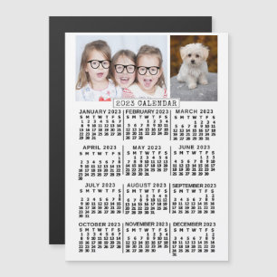 Kalender 2023 (zie beschrijving voor de nieuwste v magnetische uitnodiging