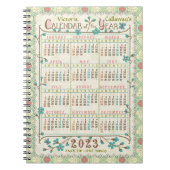 Kalender 2023 (zie beschrijving voor de nieuwste v notitieboek (Voorkant)