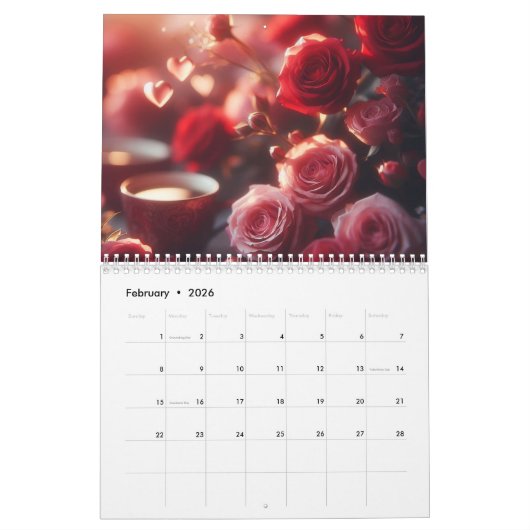 Kalender 2024 Mooie en rustige Uitzichten (Feb 2026)