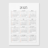 Kalender 2025 (Voorkant)