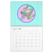 Kalender 2025 - Abstracte kunst (Jan 2026)