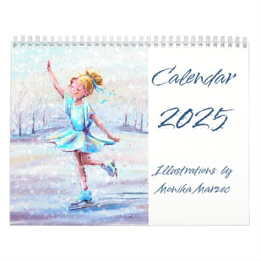 Kalender 2025 "Dans" van Monika Marzec (Hoes)