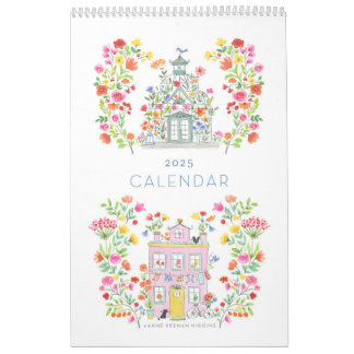 Kalender 2025 / Medium 17 "h x 11" w / Enkele pagi