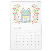 Kalender 2025 / Medium 17 "h x 11" w / Enkele pagi (Jan 2026)