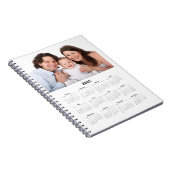 Kalender 2025 met aangepaste foto notitieboek (Rechterzijde)