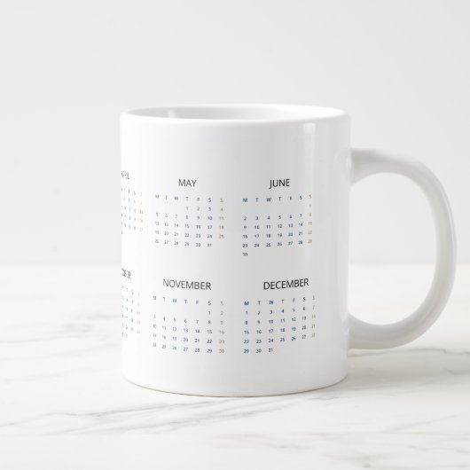 Kalender 2025 Mok | Stijlvol en functioneel (Rechts)