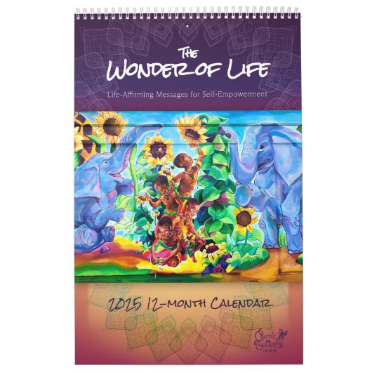 Kalender 2025 voor 12 maanden (Hoes)