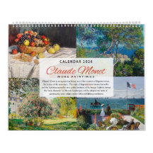 Kalender 2026 - Claude Monet 2 - Impressionisme