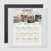 Kalender 2026 magnetische uitnodiging (Voorkant / Achterkant)