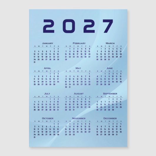 Kalender 2027 (Voorkant)
