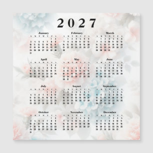 Kalender 2027 Bloemen