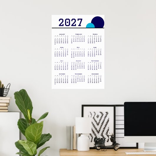 Kalender 2027 poster (Thuiskantoor)