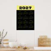 Kalender 2027 poster (Keuken)