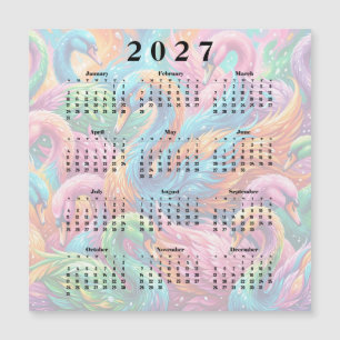 Kalender 2027 Zwanen