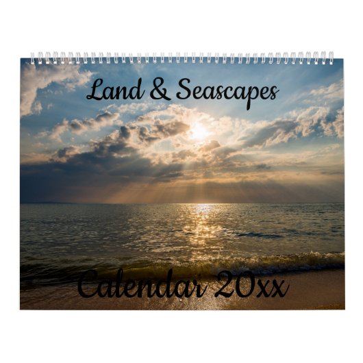Kalender 20xx - Land en Zeegezichten (Hoes)