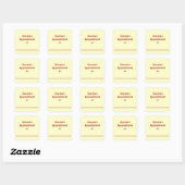 Kalender Afspraak Herinnering Stickers (wit) (Vel)