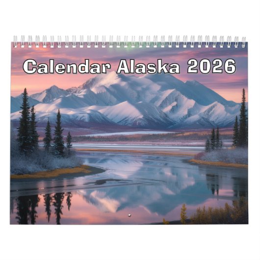 Kalender Alaska 2026 (Hoes)