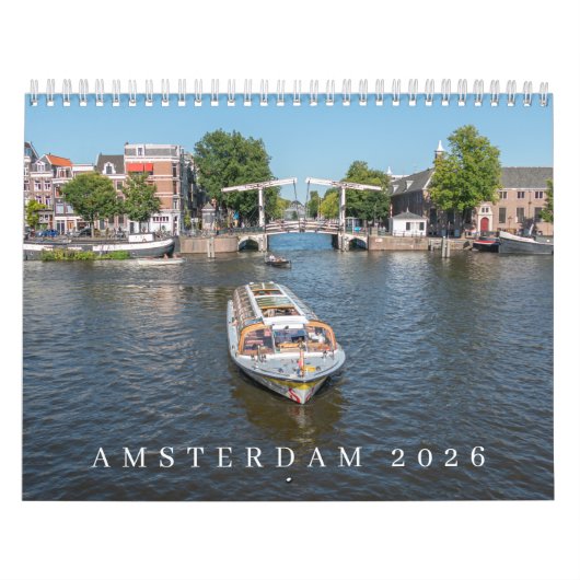 Kalender Amsterdam 2026 (Hoes)