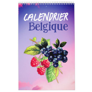 Kalender België 2026 Franse taal België 