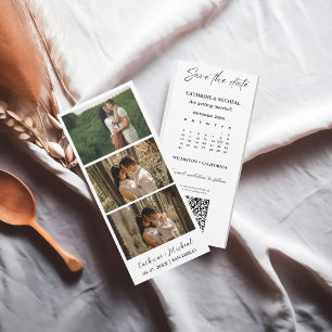 Kalender Bruiloft Fotocabine strip lijst Opslaan T Save The Date