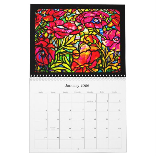 Kalender-Classic/-Louis Comfort Tiffany Kalender (Jan 2026)