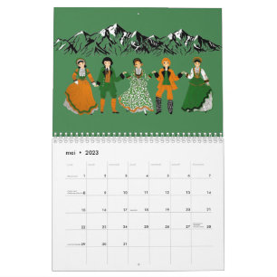 Kalender, CORSICA, Frankrijk Kalender