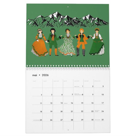 Kalender, CORSICA, Frankrijk Kalender (Mei 2026)