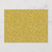 Kalender Cupid Gold Love Heart Save the Date Briefkaart (Achterkant)